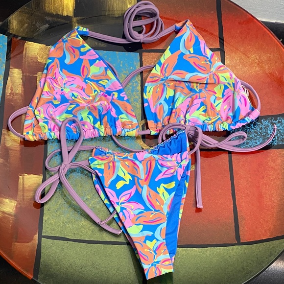 Princess Polly Other - Princess Polly Multicolor Bikini Set